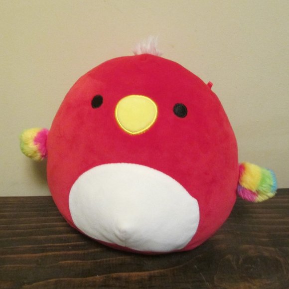 Squishmallows Other - Squishmallows 2019 Paco the Red Parrot 8" KellyToy Soft Plush Stuffed Animal